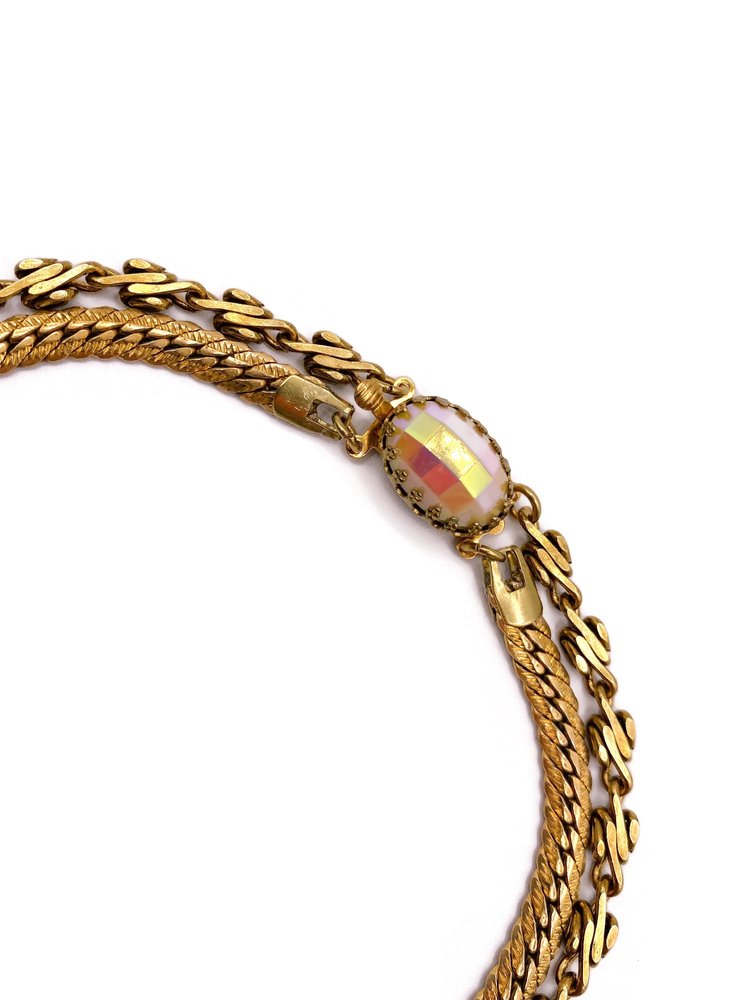 Sun Kissed Double Stranded Necklace