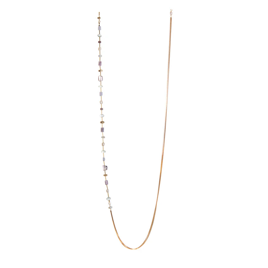 Solana Necklace | Lepidolite