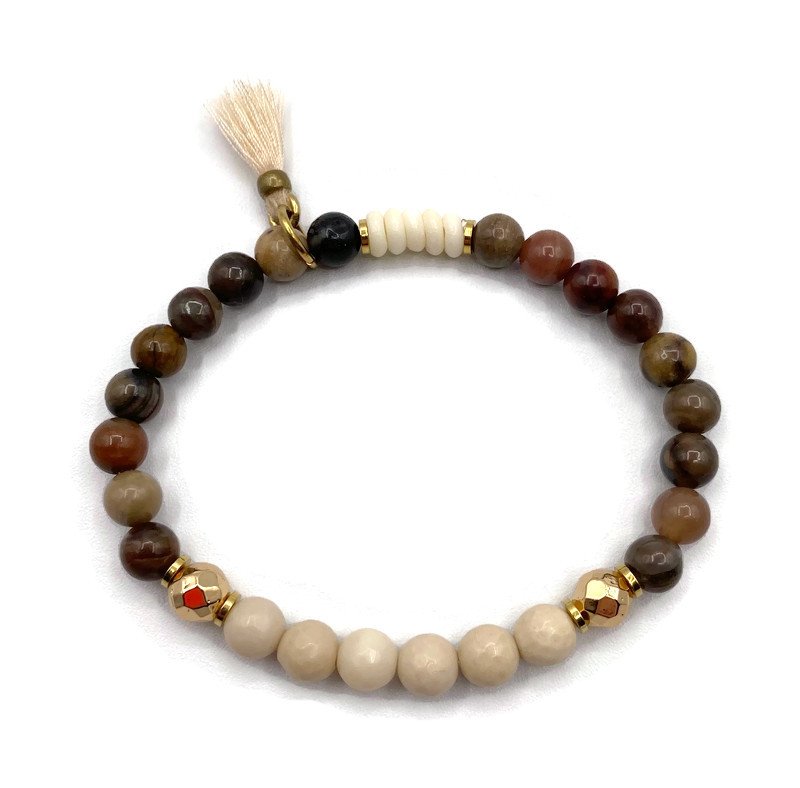 Sand & Stone Bracelet Stack