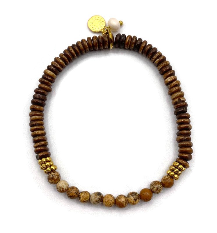 Sand & Stone Bracelet Stack