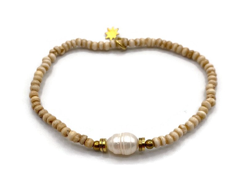 Sand & Stone Bracelet Stack