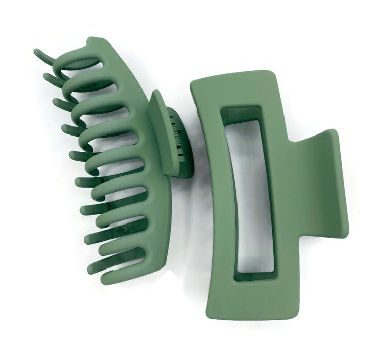 Large Matte Hair Claw