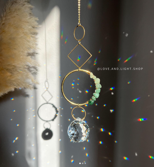 Aventurine Suncatcher