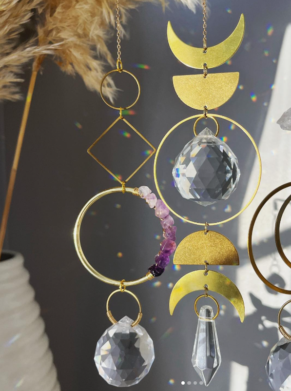Amethyst Suncatcher