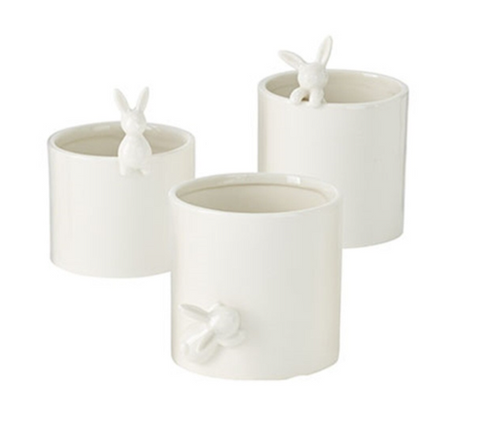 Peeking Bunny Pots
