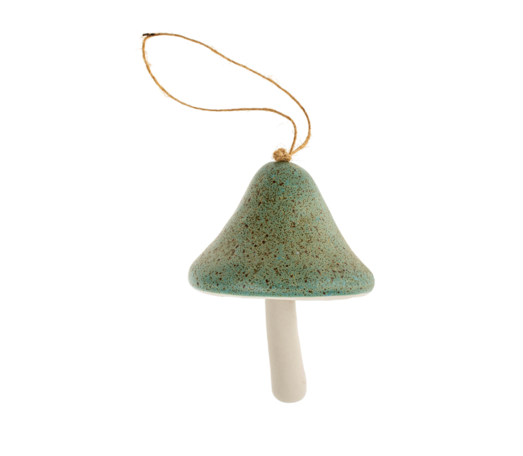 Ceramic Mushroom Ornament