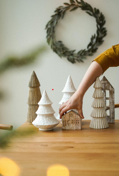 Snowdrift Ceramic Tree
