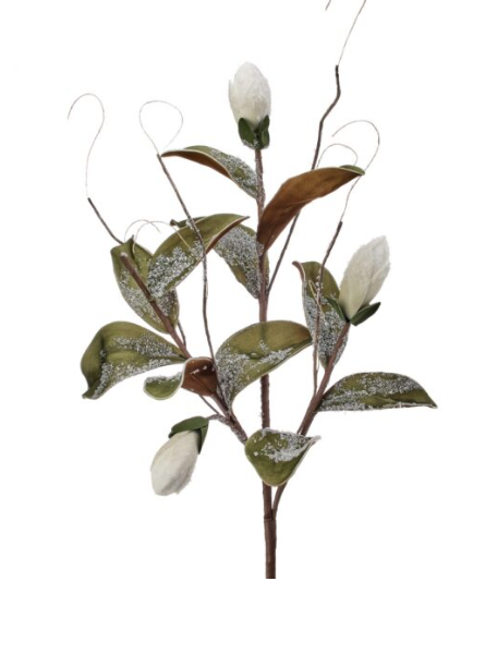 Snowy Magnolia Spray