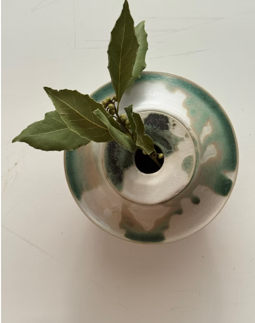 floral vase | pottery