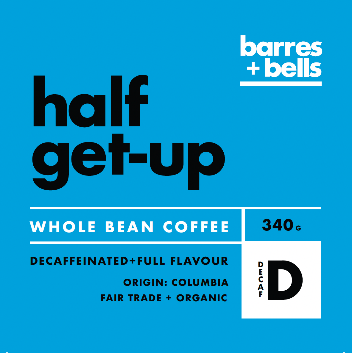 the Half Get-Up Coffee | Decaf