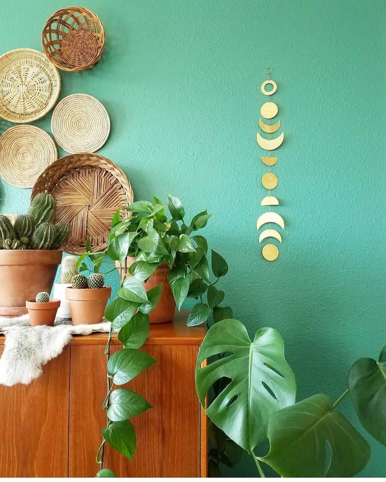 Moon Phases Wall Hanging