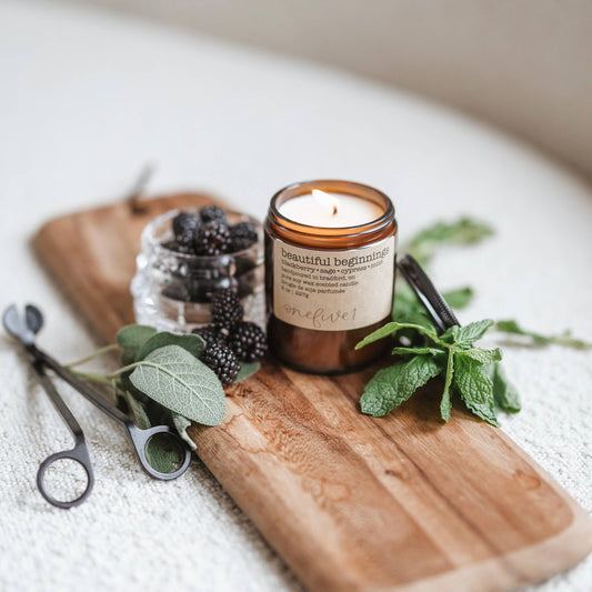 beautiful beginnings | soy candle