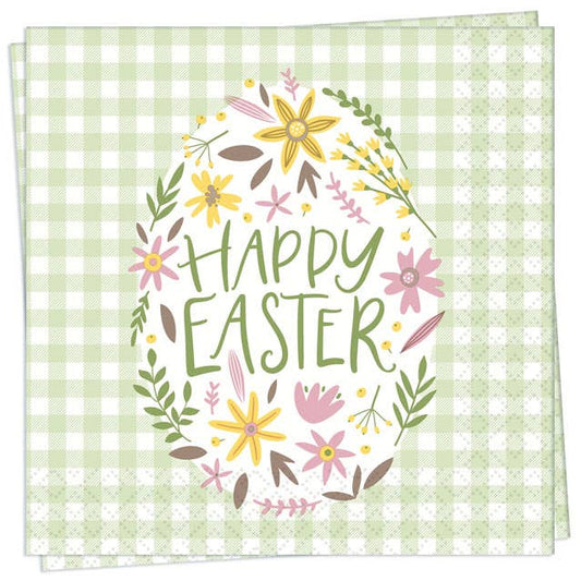 Happy Easter Luncheon Napkin