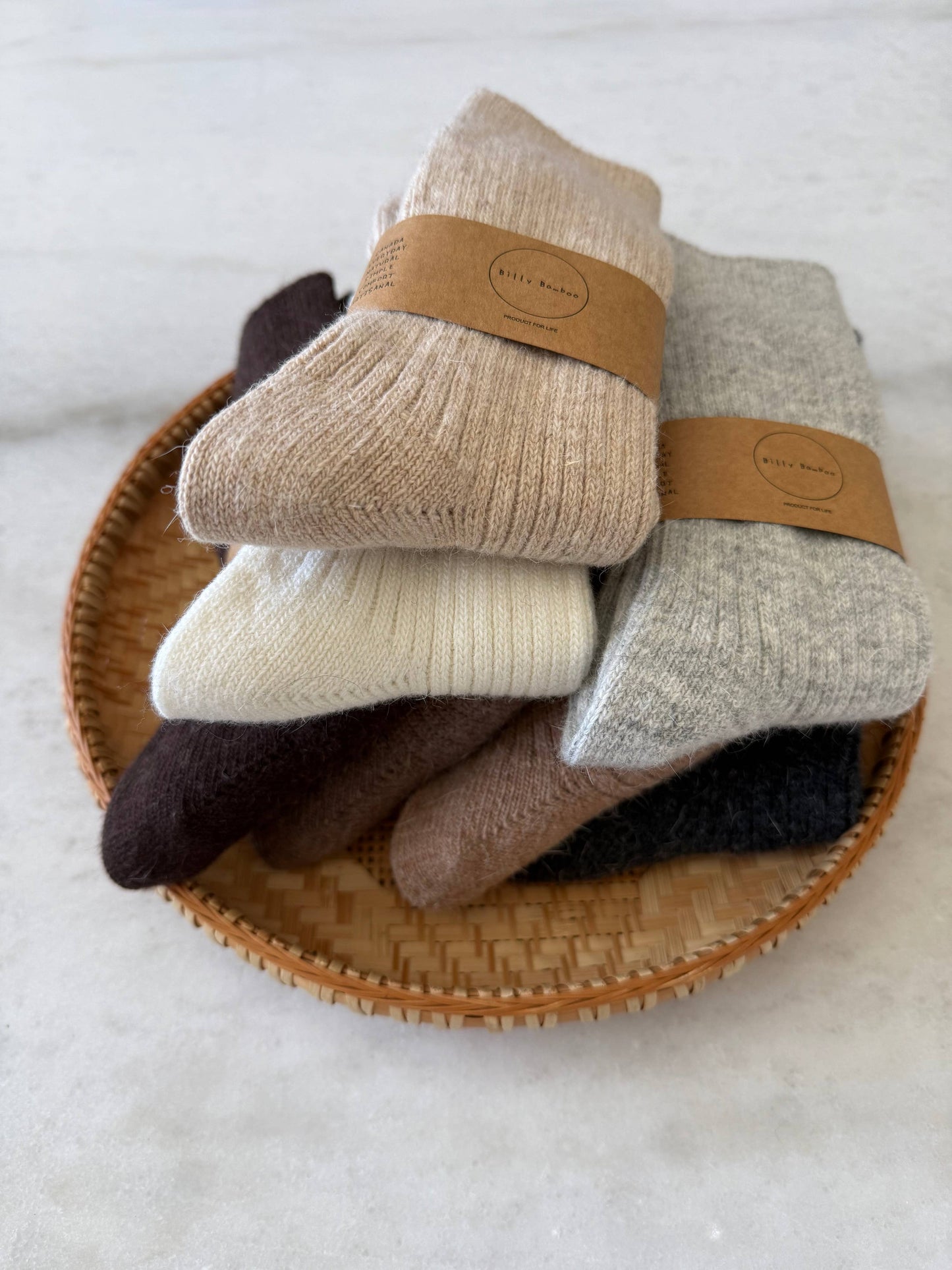 Iceland Wool Socks | Snow