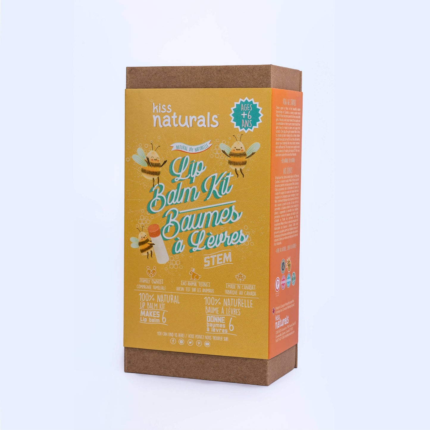 DIY Organic Lip Balm Kit | Kids