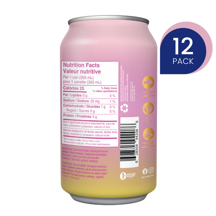 Watermelon Lime | Collagen-infused Sparkling Water