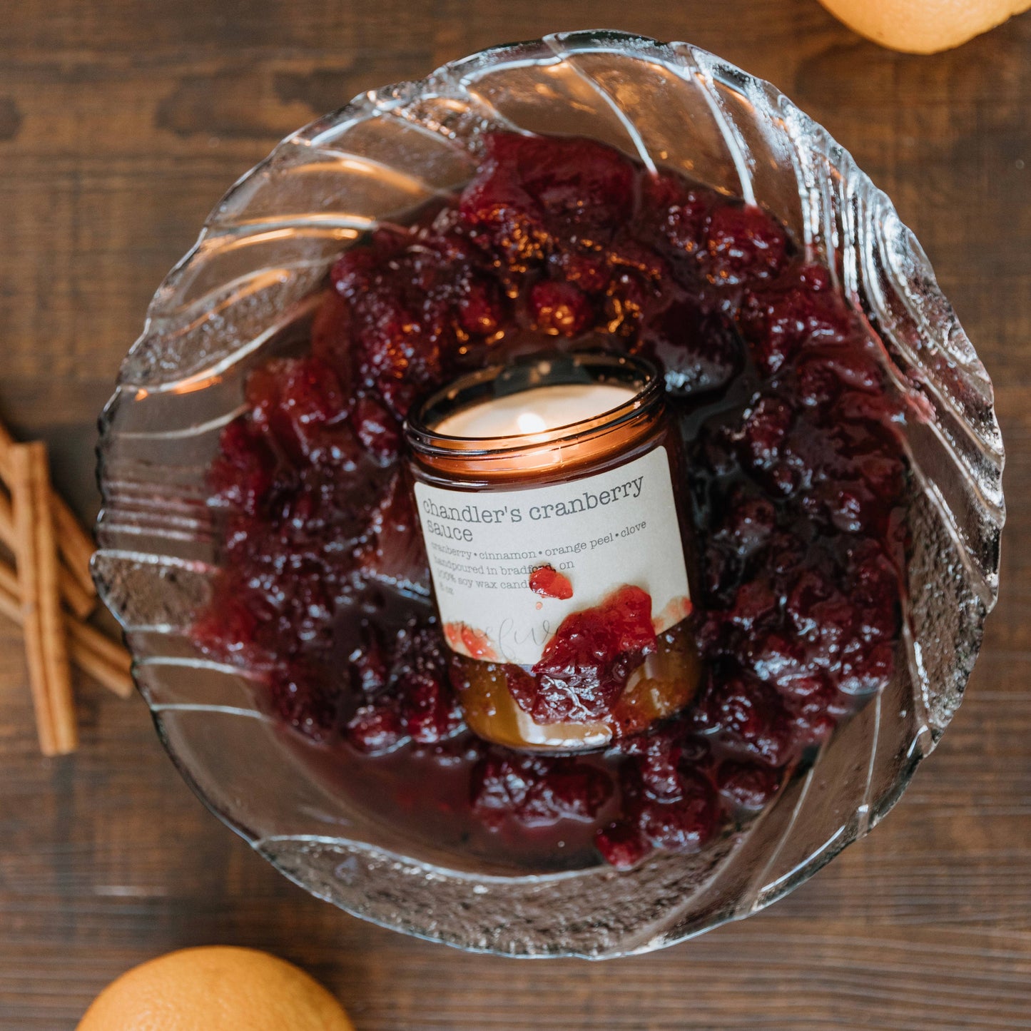 Chandler's Cranberry Sauce | Soy Candle