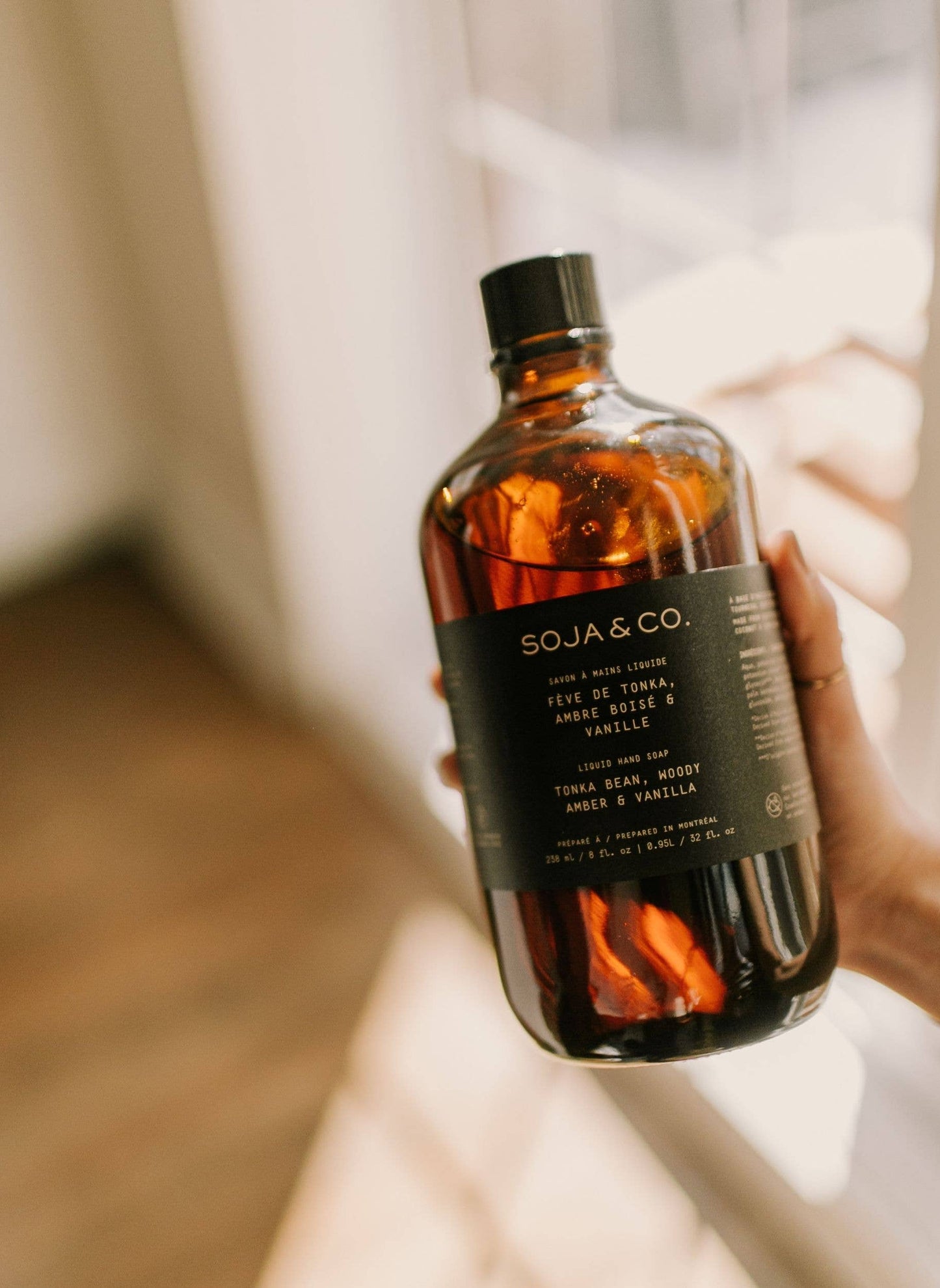 Liquid Hand Soap | Tonka Bean, Woody Amber & Vanilla