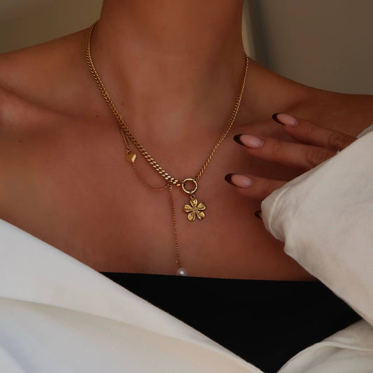 Willow Necklace | Gold