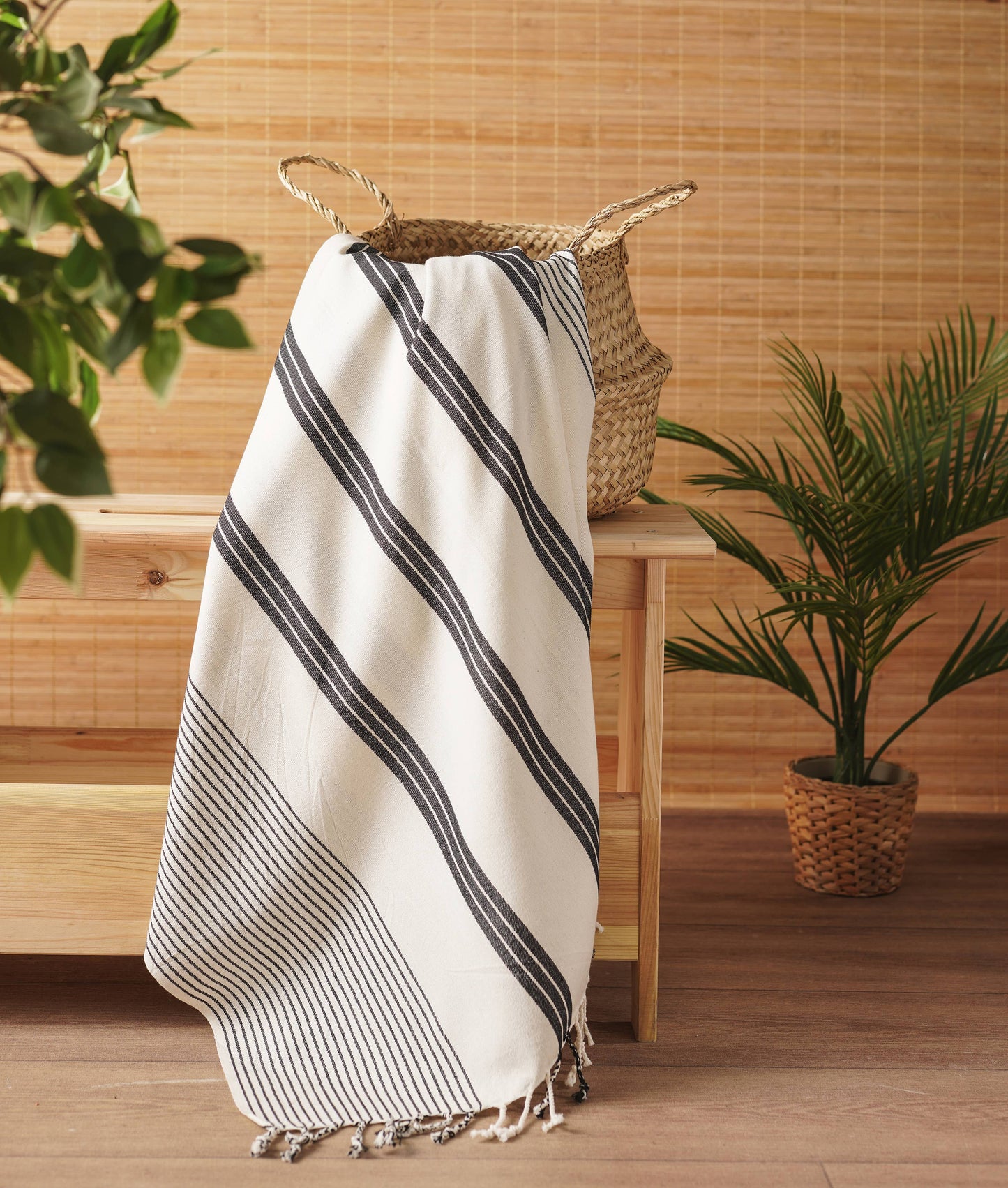 Soft Bliss Turkish Towel | Bold Stripe