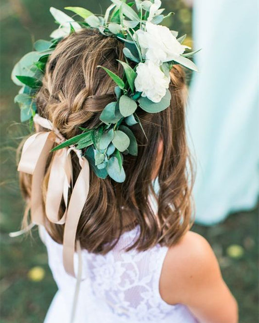 Flower Girl Floral Crown