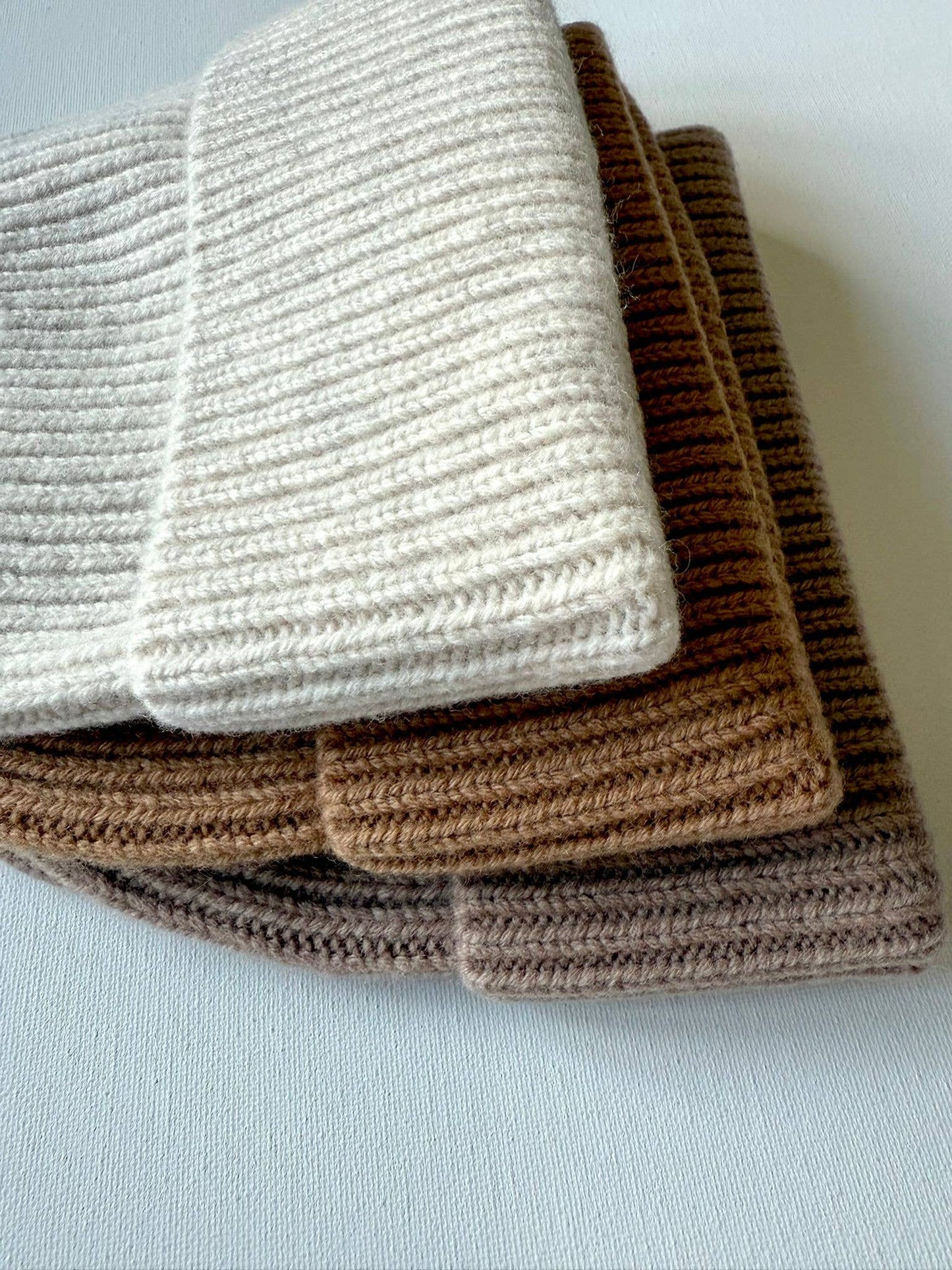 Merino Wool Beanie | Camel