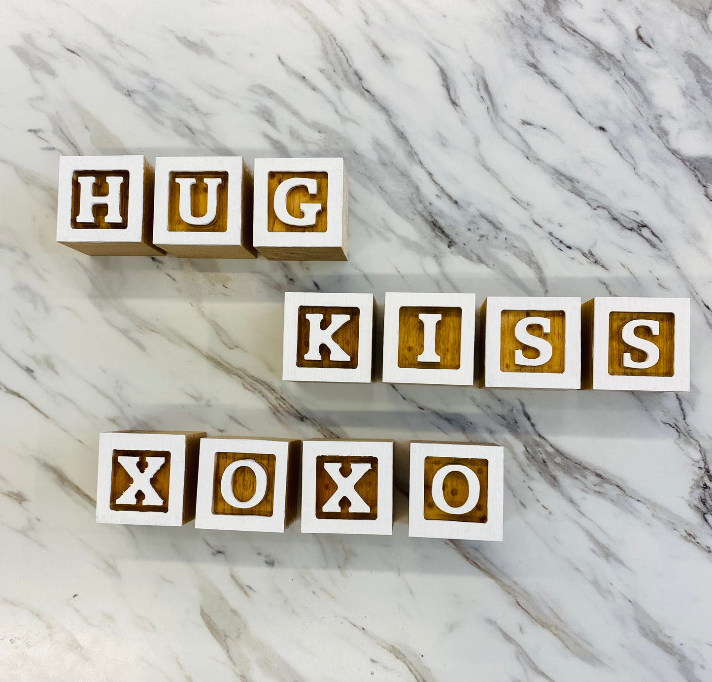 Handmade Alphabet Blocks