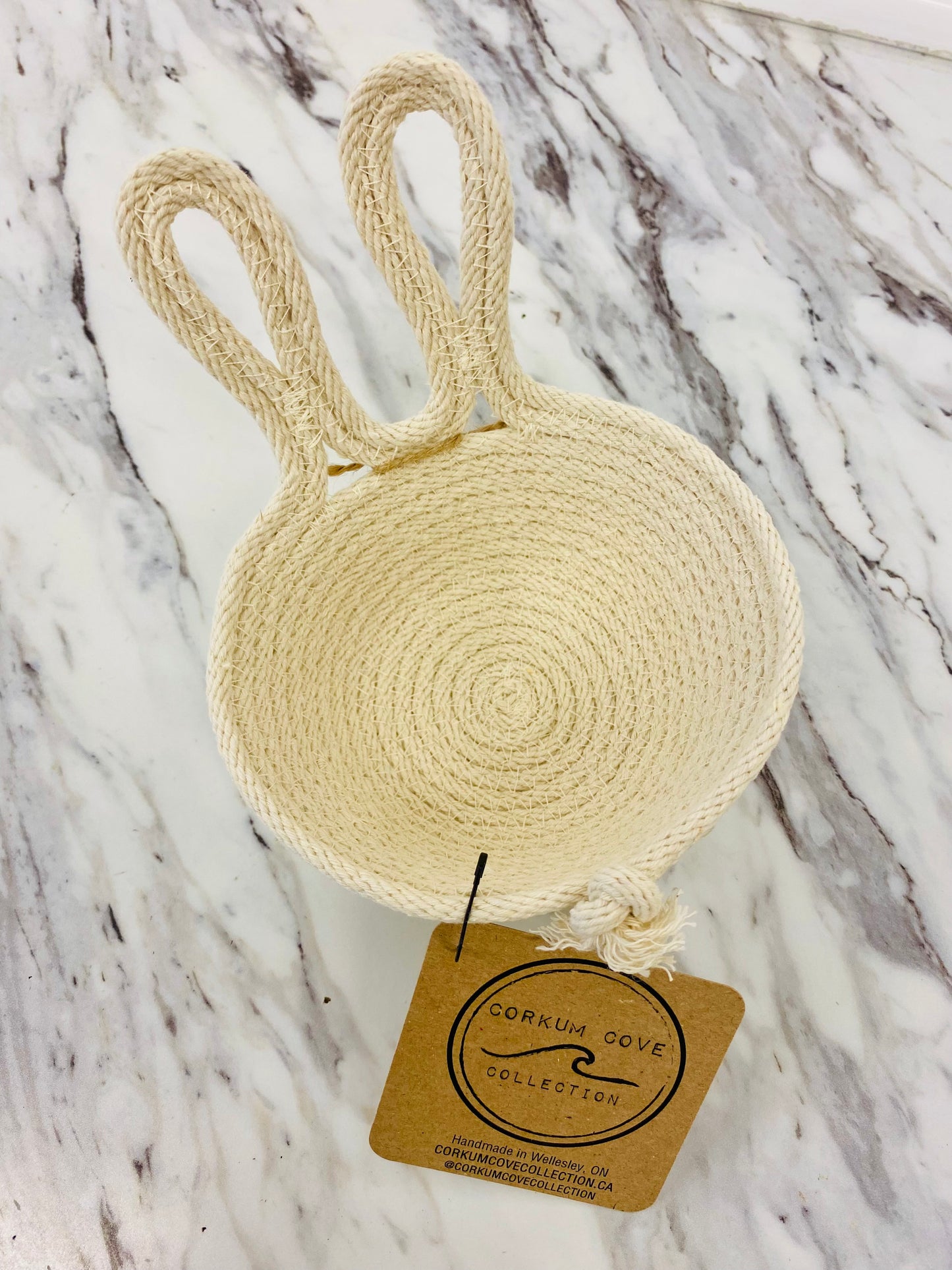 Cotton Rope Bunny Bowl
