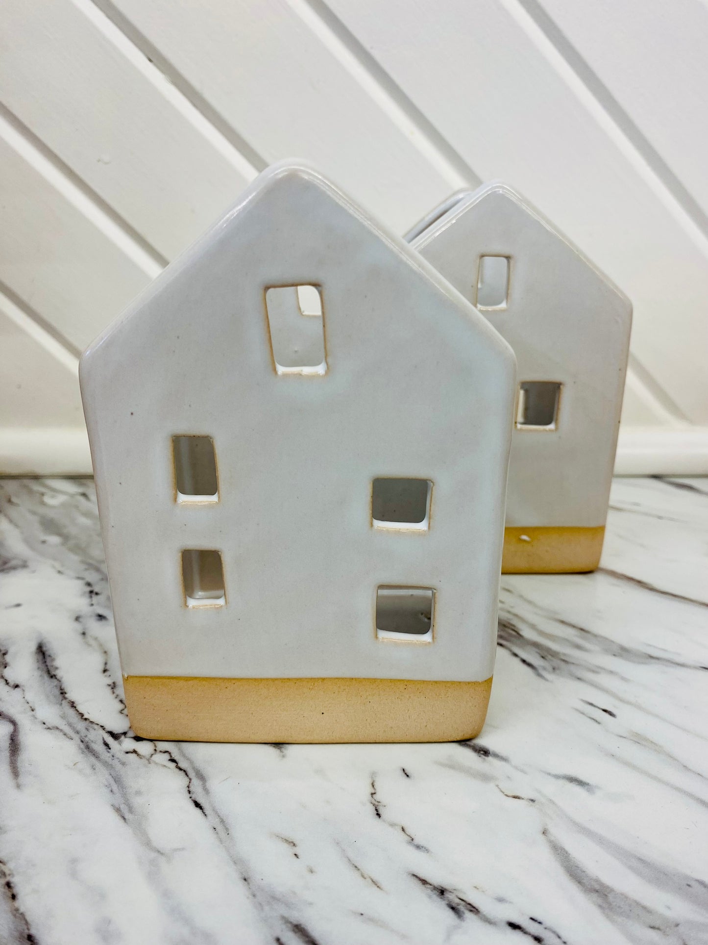 Ceramic House Candle Holder