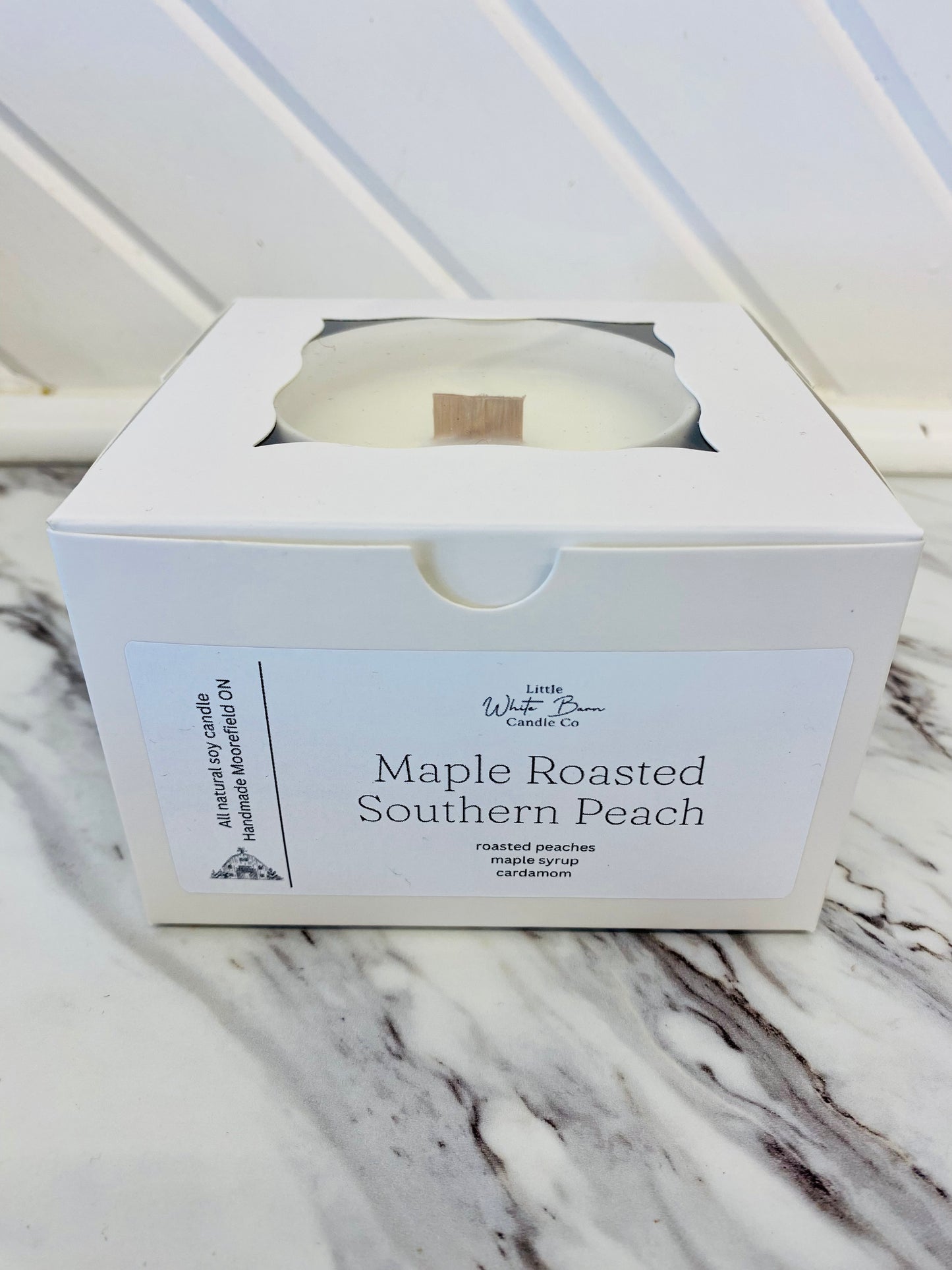 Pottery Vessel Soy Candle - Maple Roasted Southern Peach
