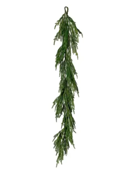 Real Touch Norfolk Pine Garland 5'