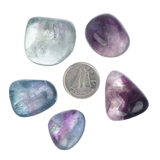 Tumbled Fluorite