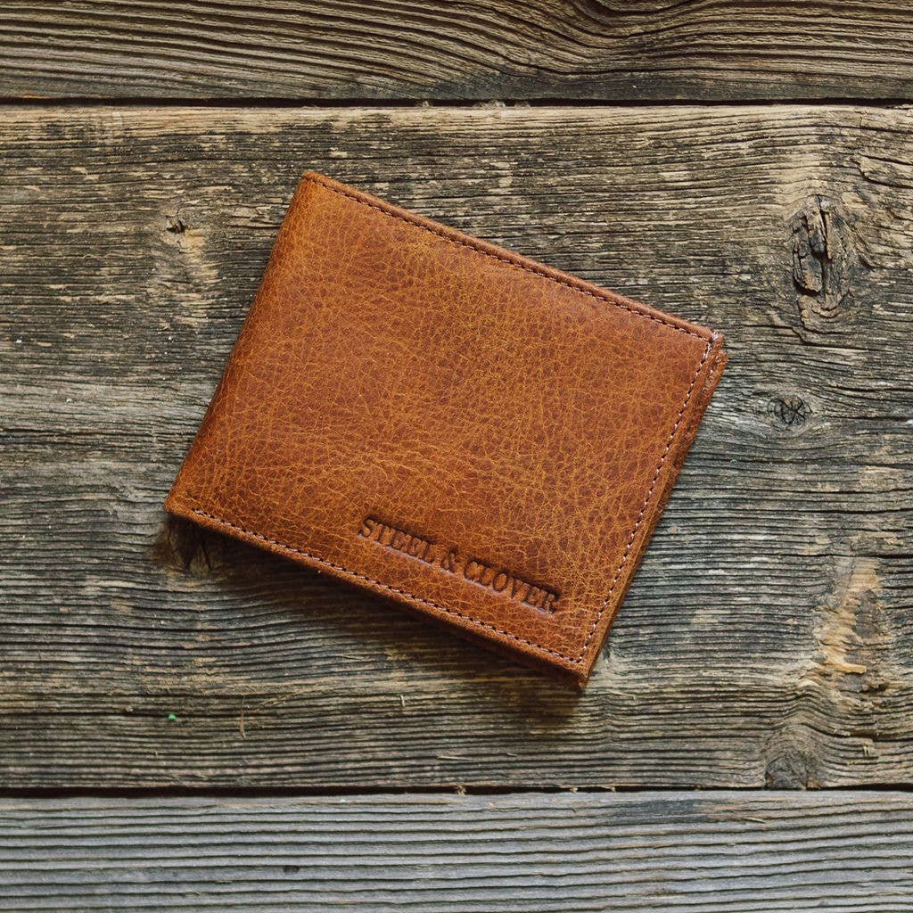 Leather Wallet | Camel