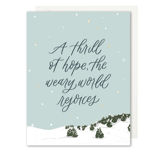 Thrill of Hope Christmas Card