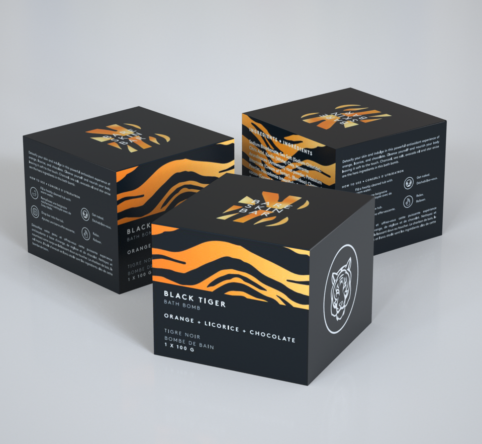 Black Tiger Bath Bomb