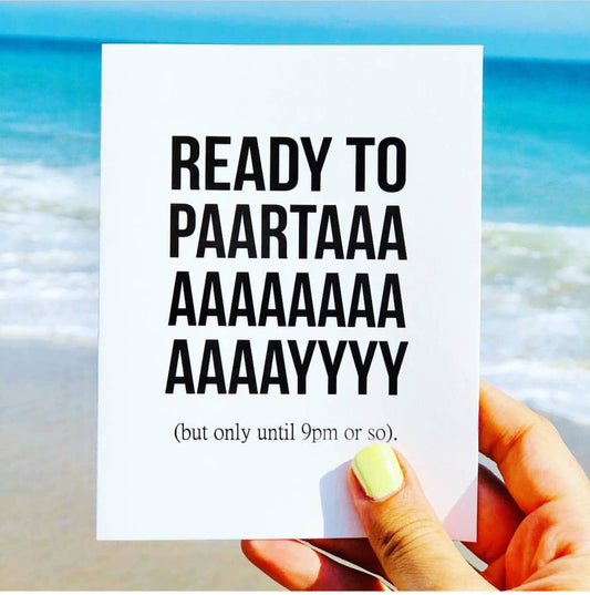 9pm or so | Funny Birthday Card