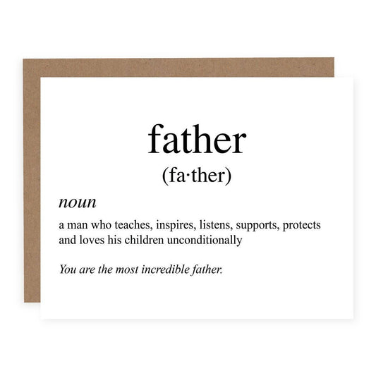 Father Definition Card