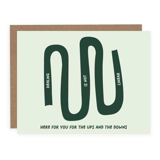 Healing is Not Linear Card