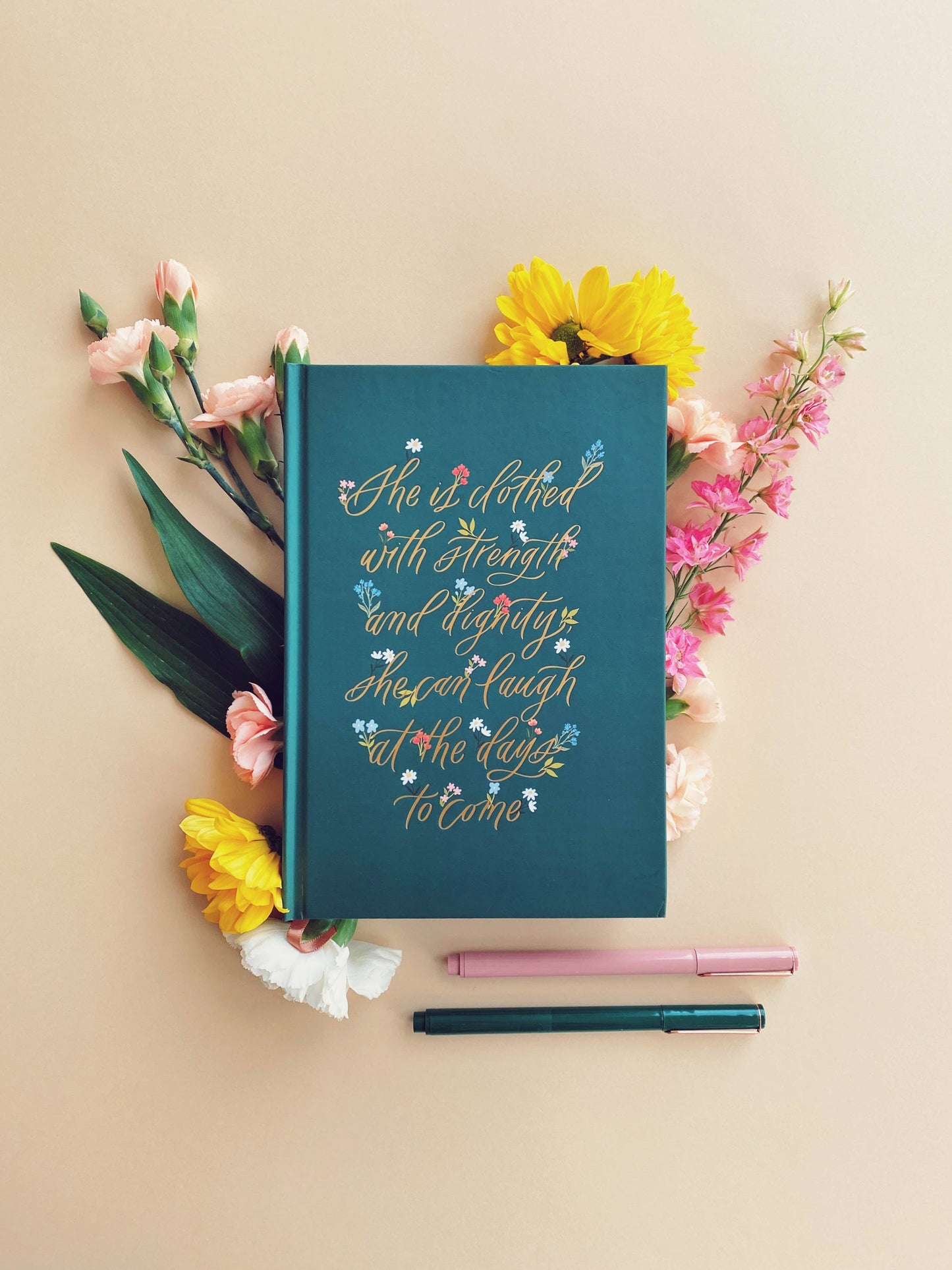 Lined Hardcover Notebook - Proverbs 31