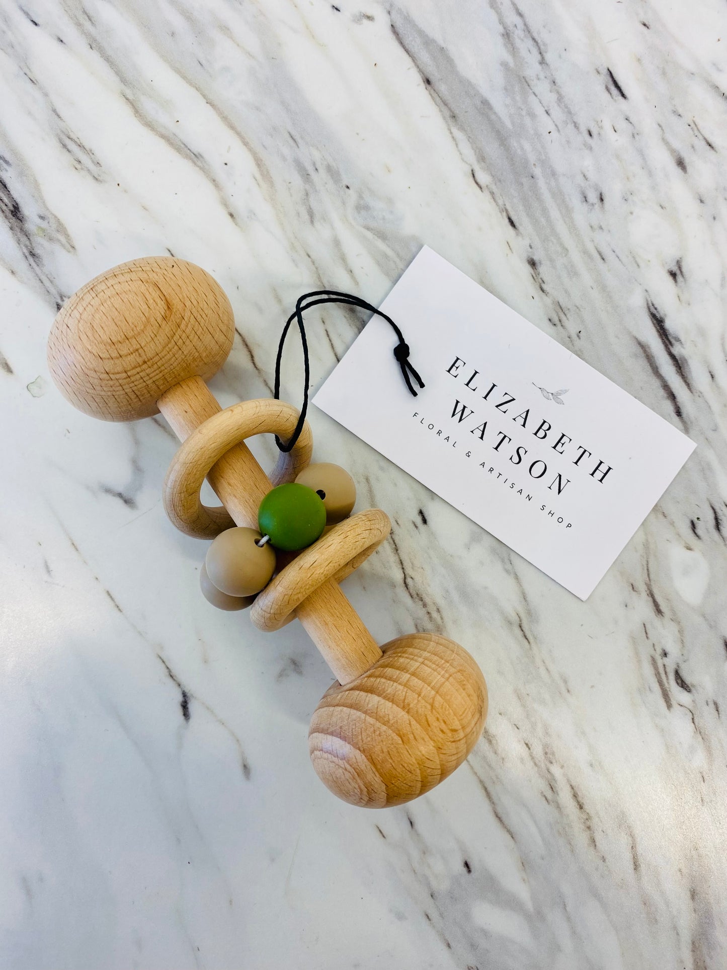 Wooden Baby Rattle