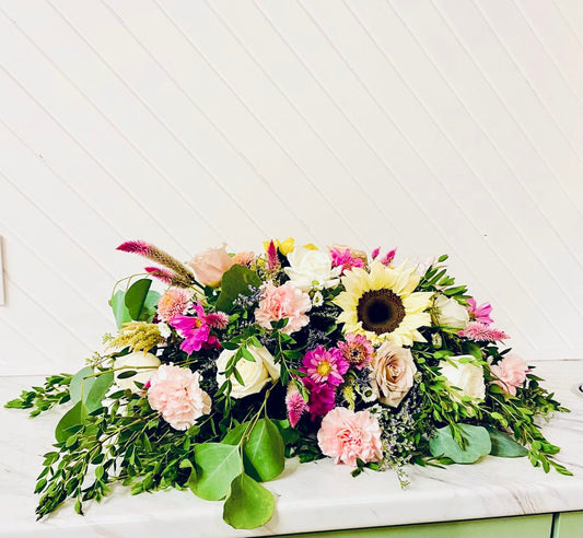 Eternal Rest Casket Spray