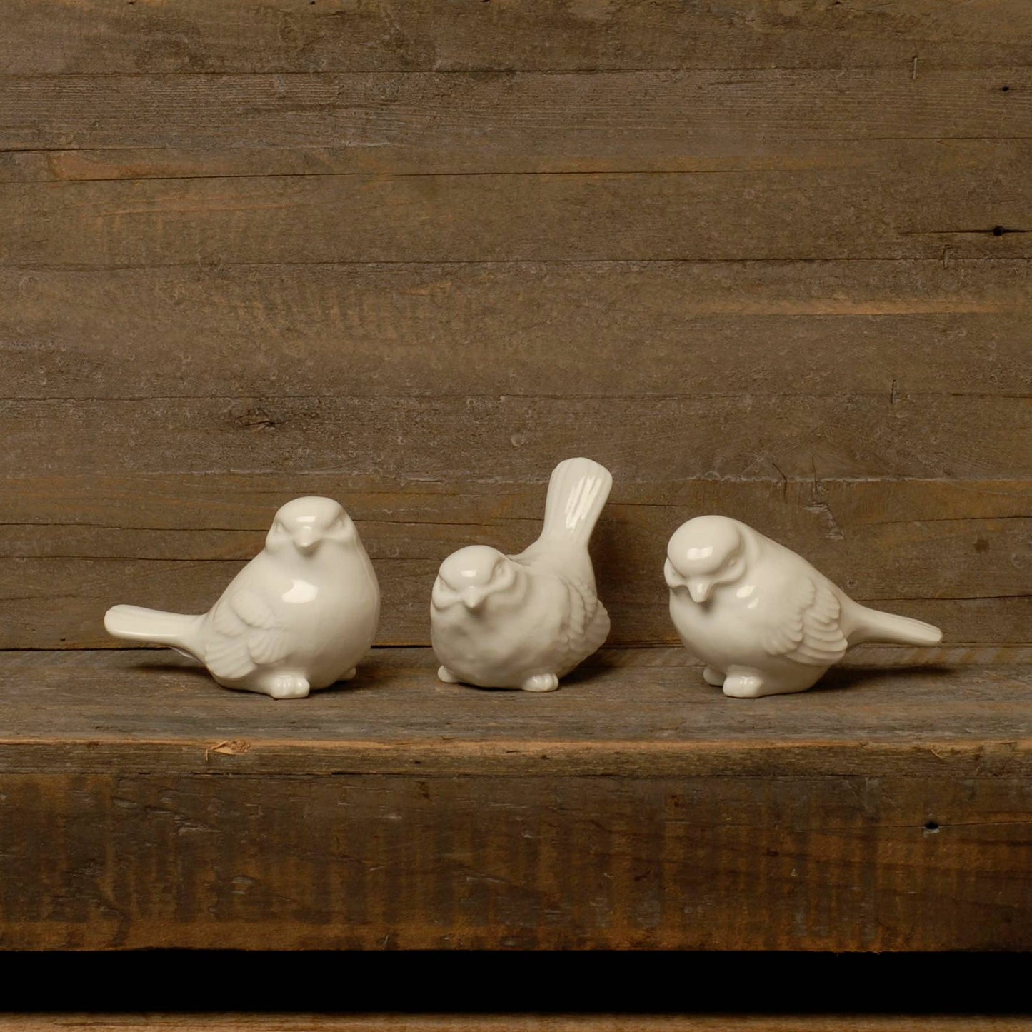 White Ceramic Bird