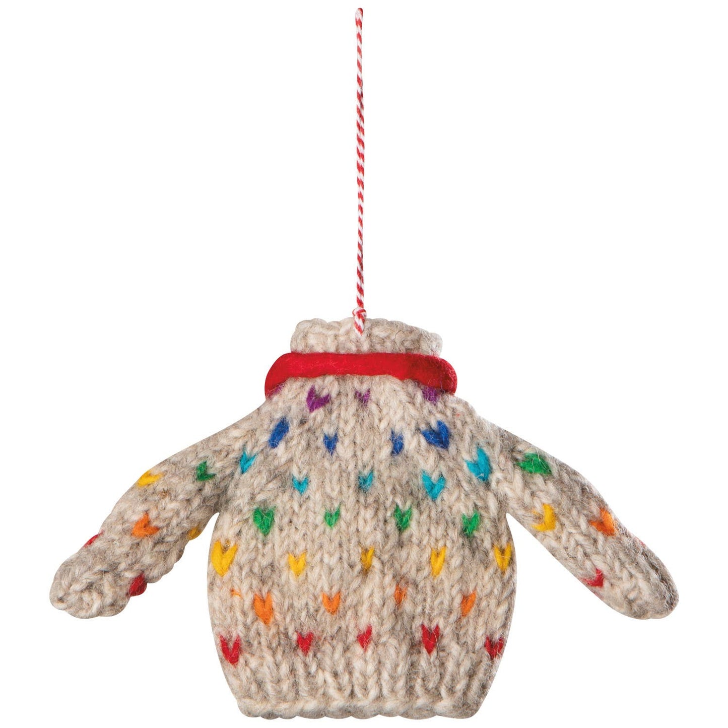Sweater Felt Ornaments