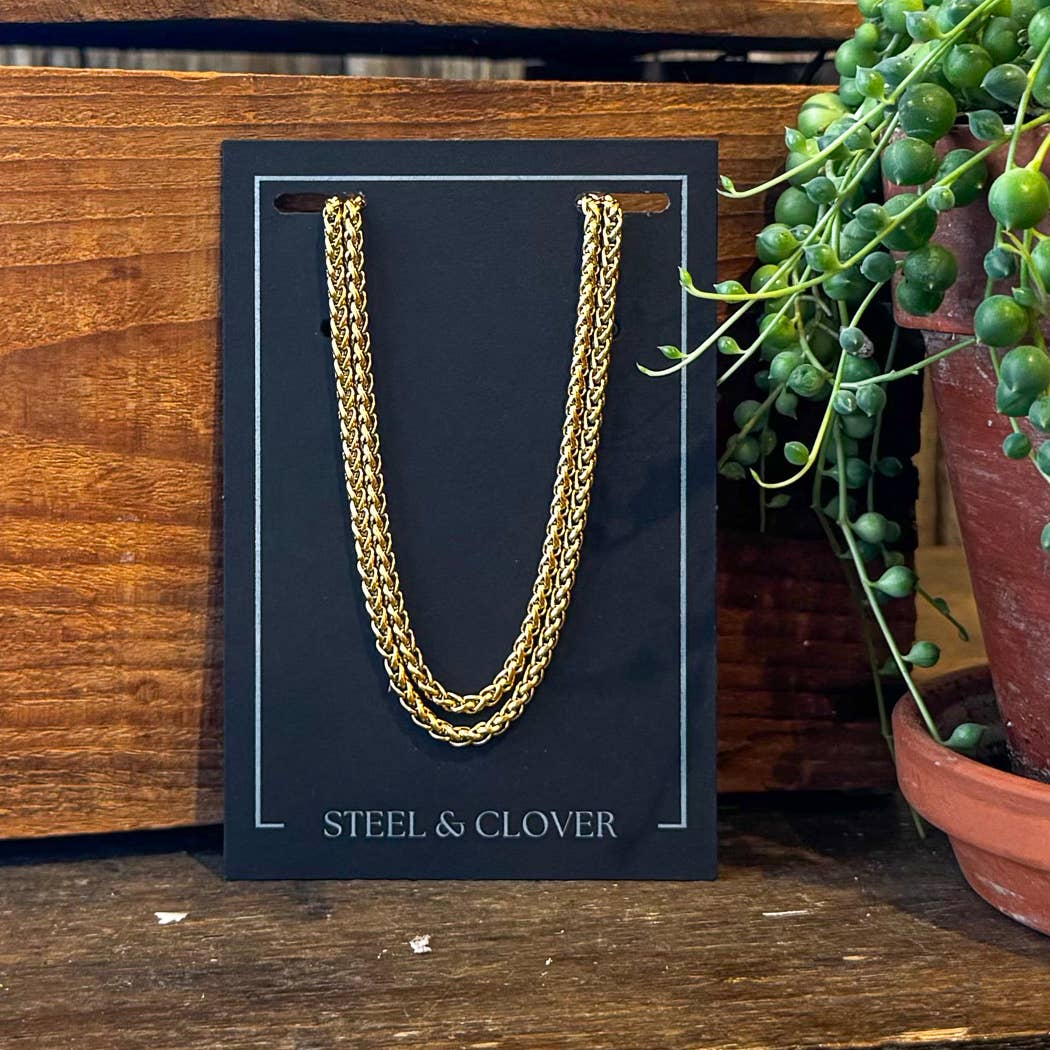 Men's Gold Chain Necklace | 19"