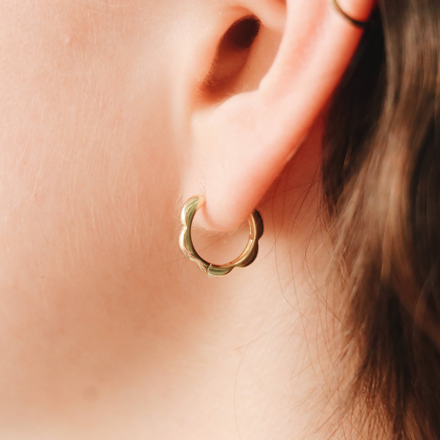 Gold Colio Earrings