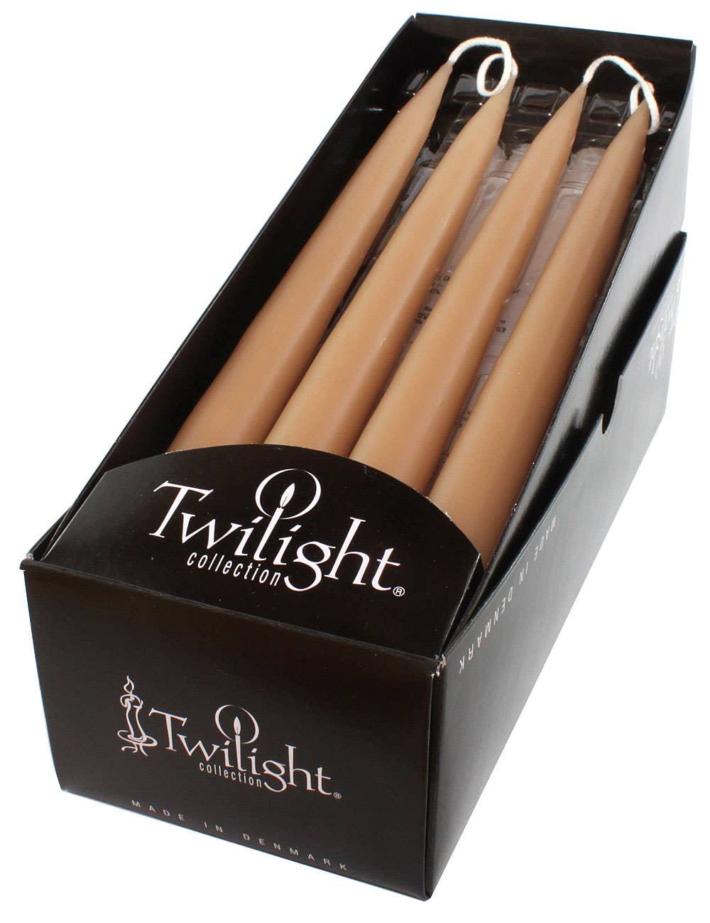 Nougat Taper Candle |  10"