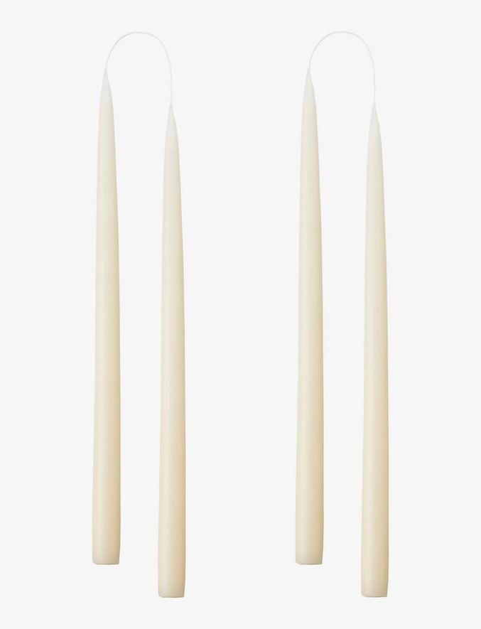 Off White Danish Taper Candle | 2 Pack