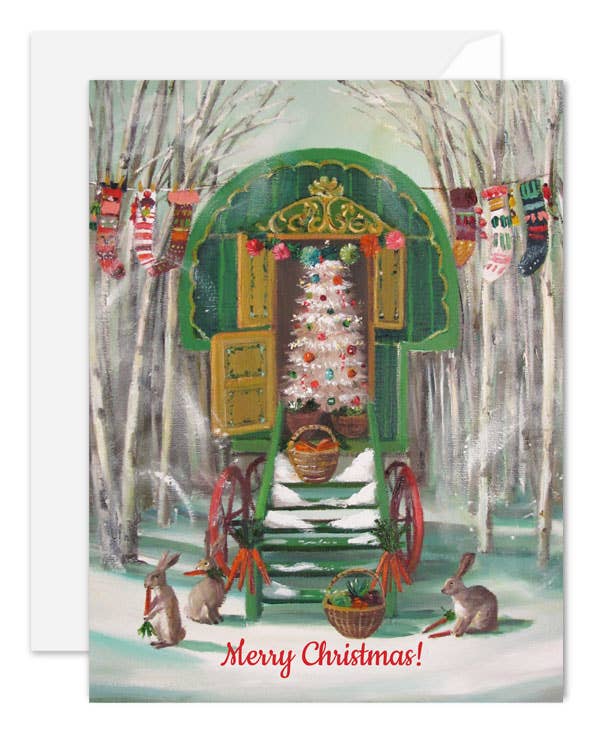 Christmas Caravan Card