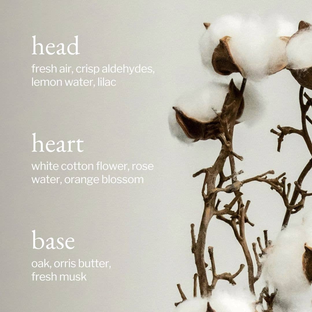 Scented Oil For Diffuser | White Cotton + Fresh Linen
