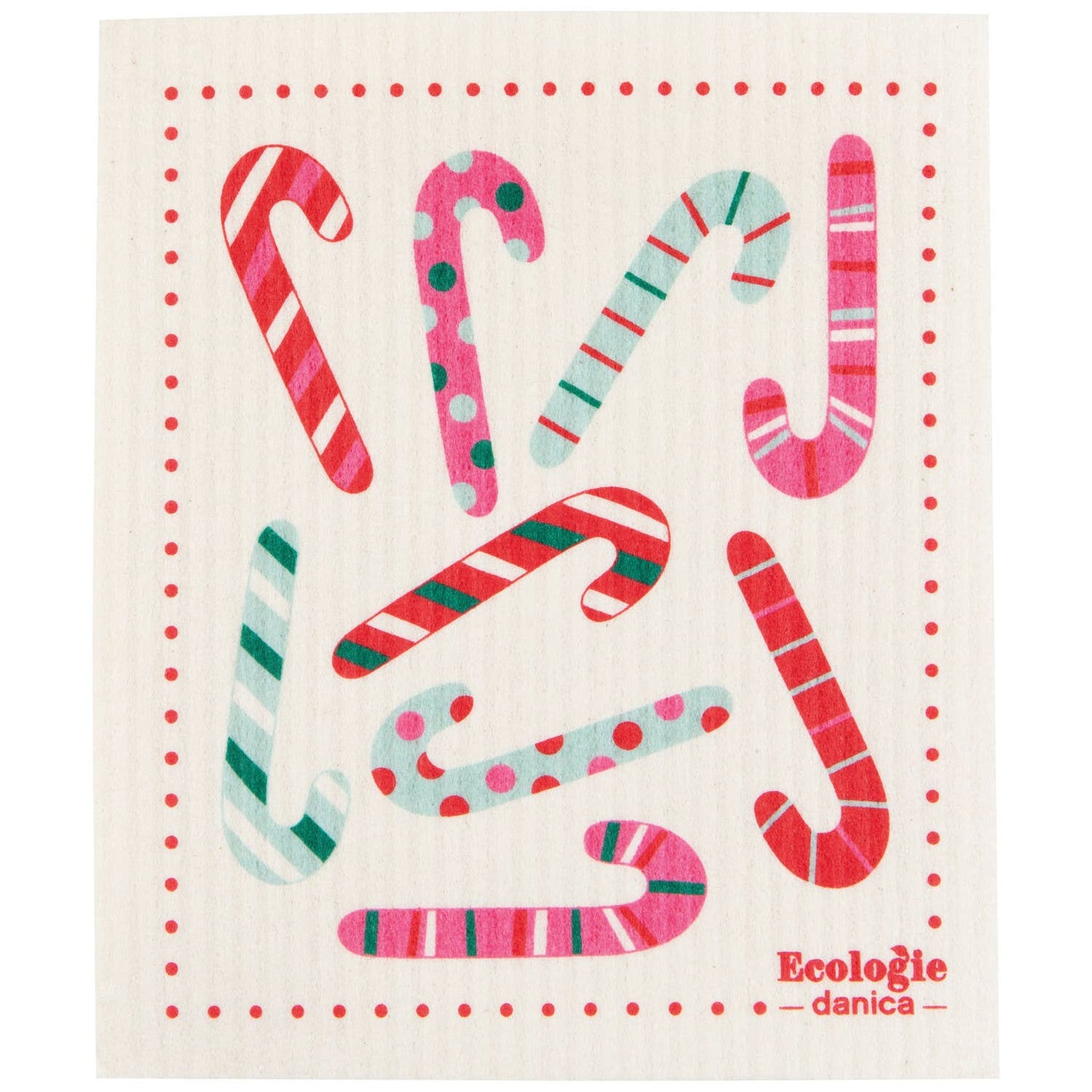 Christmas Swedish Dishcloth